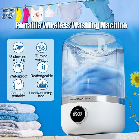 Portable Wireless Washing Machine