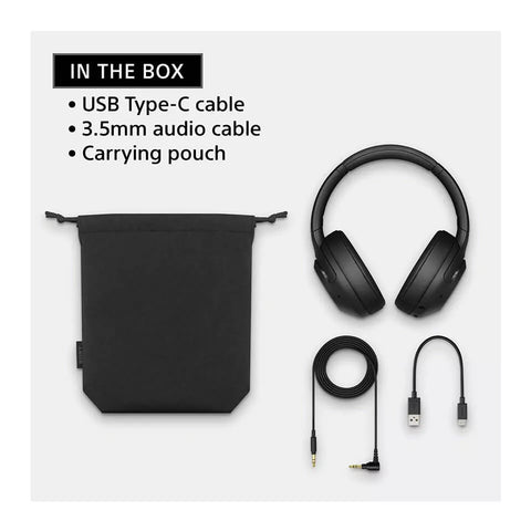 Sony Extra Bass Headphone WH-XB900N Black